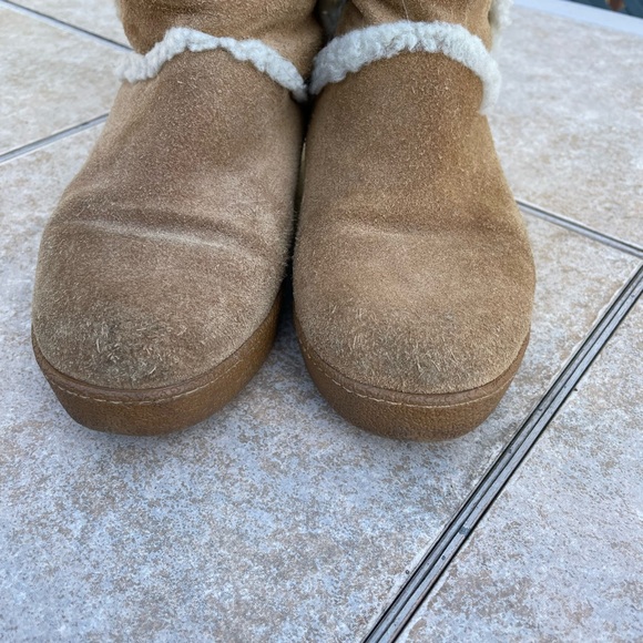 Tory Burch Amelie Shearling suede snow boots - Picture 4 of 12